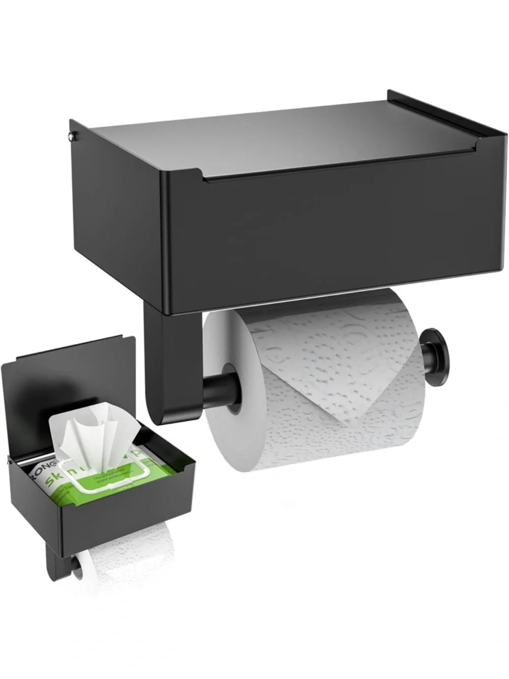 Toilet Paper Holder with Storage